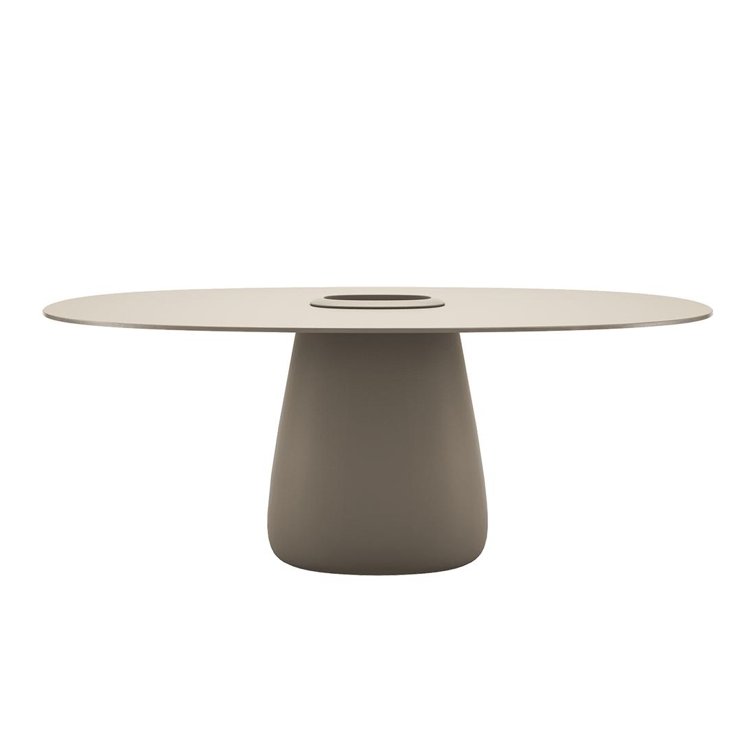 QEEBOO outdoor table COBBLE BUCKET table top HPL 190 cm