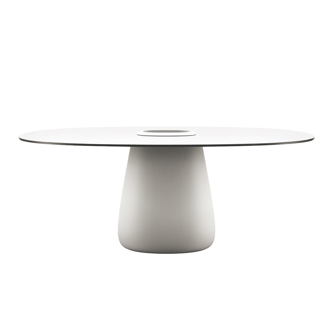 QEEBOO outdoor table COBBLE BUCKET table top HPL 190 cm