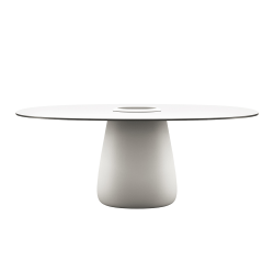 QEEBOO outdoor table COBBLE BUCKET table top HPL 190 cm