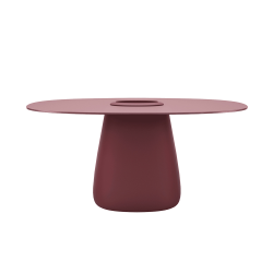 QEEBOO outdoor table COBBLE BUCKET table top HPL 160 cm