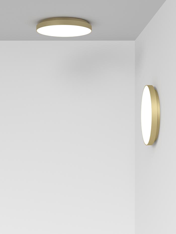 ROTALIANA lampe murale applique ou lampe au plafond plafonnier VENERE Ø 33 cm ON/OFF