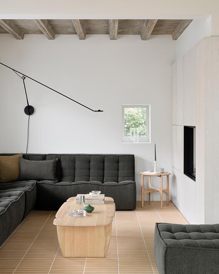 ETHNICRAFT coffee table PI Ø 47 cm