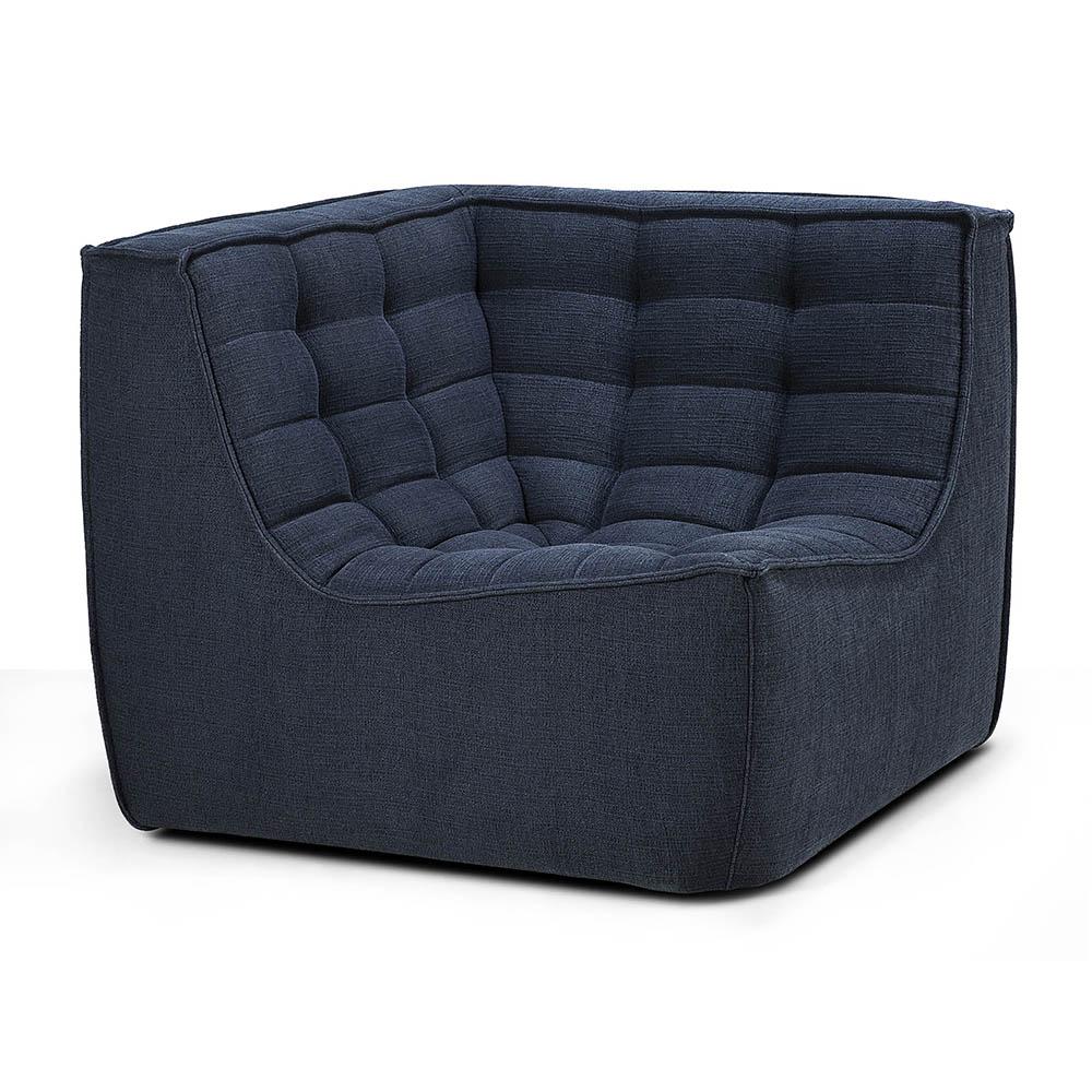 ETHNICRAFT square corner sofa N701 90°