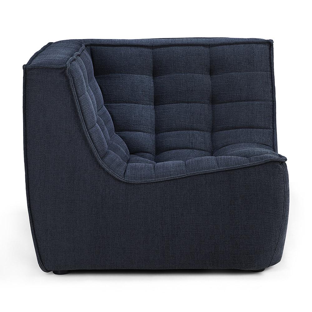 ETHNICRAFT square corner sofa N701 90°