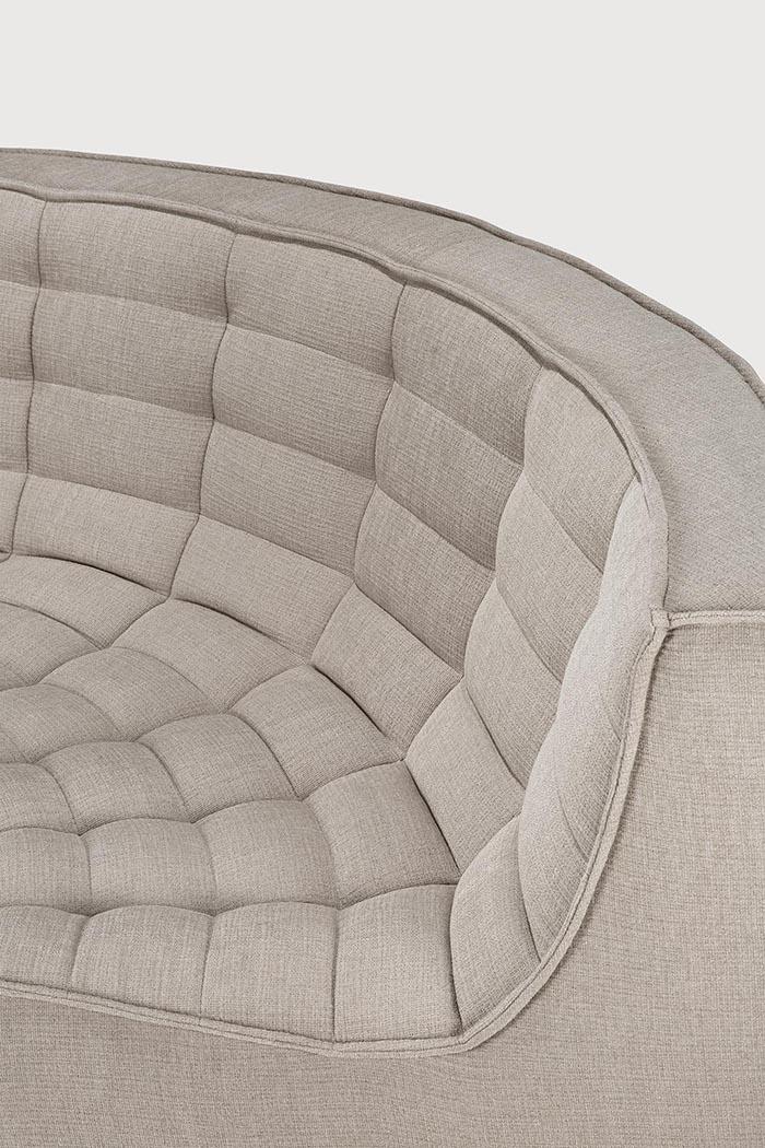 ETHNICRAFT round corner sofa N701 90°