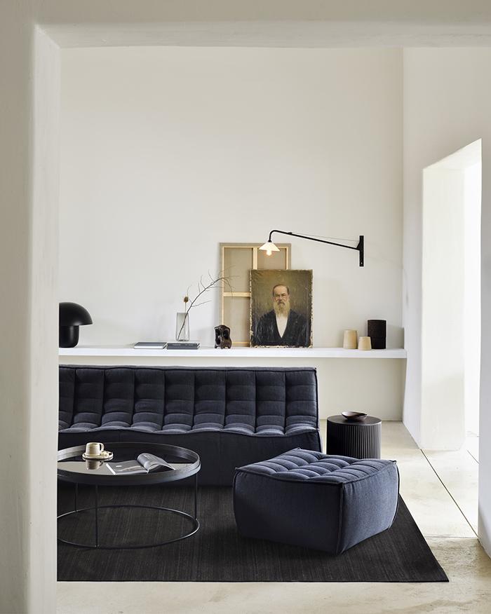 ETHNICRAFT pouf ottoman N701