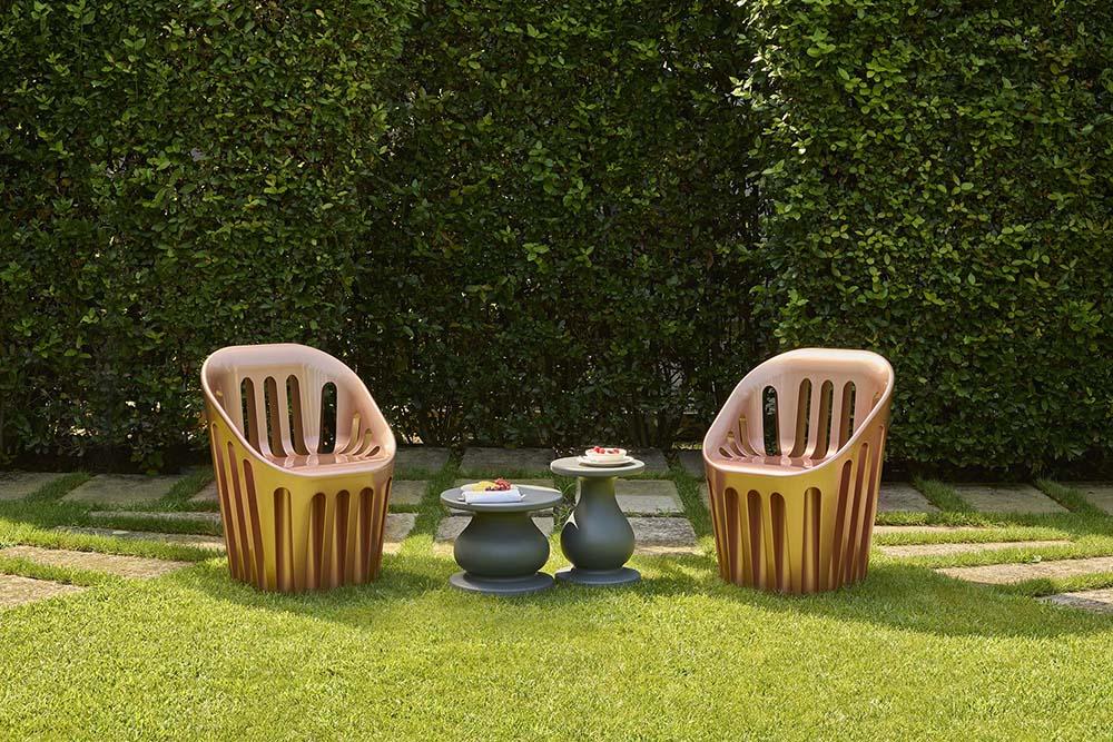 SLIDE chaise fauteuil pour l'extérieur COLISEUM