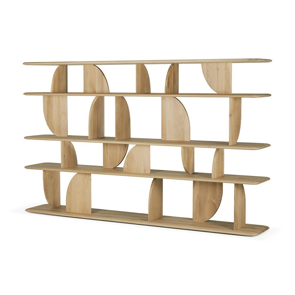 ETHNICRAFT free-standing bookcase GEOMETRIC