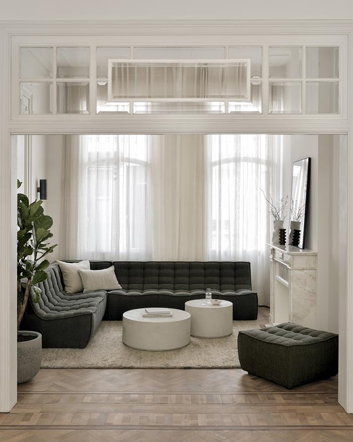 ETHNICRAFT coffee table ELEMENTS 26415 Ø 80 cm