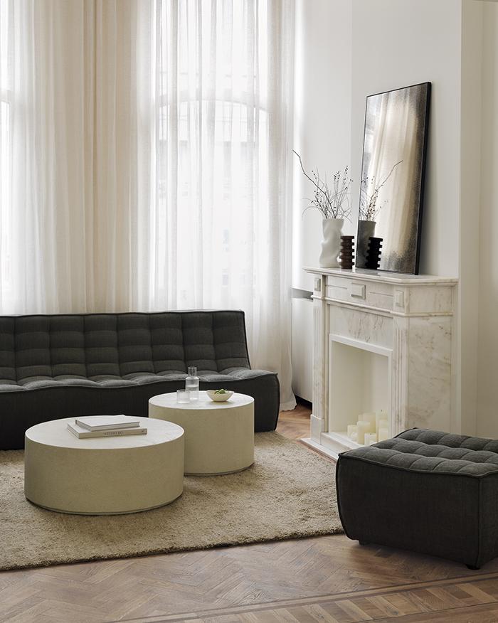 ETHNICRAFT coffee table ELEMENTS 26415 Ø 80 cm