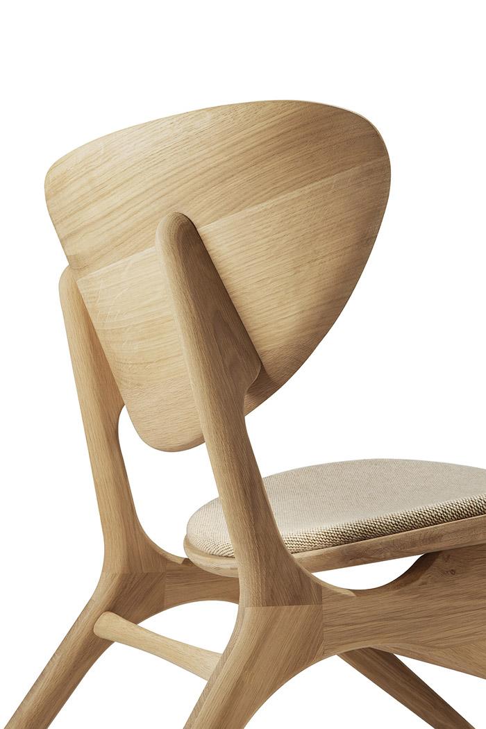 ETHNICRAFT fauteuil avec coussin EYE