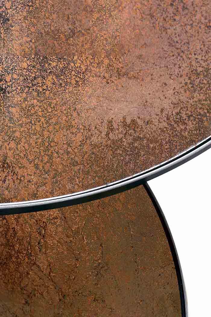 ETHNICRAFT set de 2 tables basses NESTING