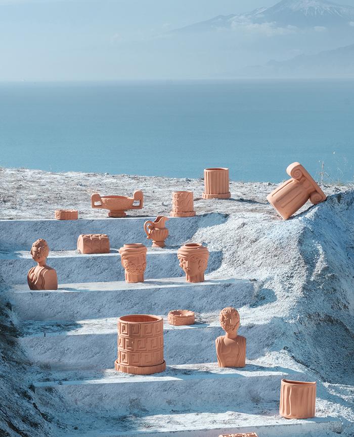 SELETTI vase MAGNA GRAECIA GRECA