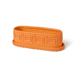 SELETTI narrow table vase MAGNA GRAECIA GRECA