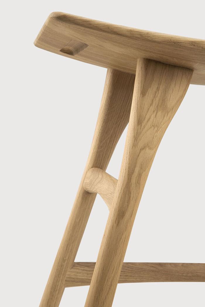 ETHNICRAFT stool OSSO H 48 cm
