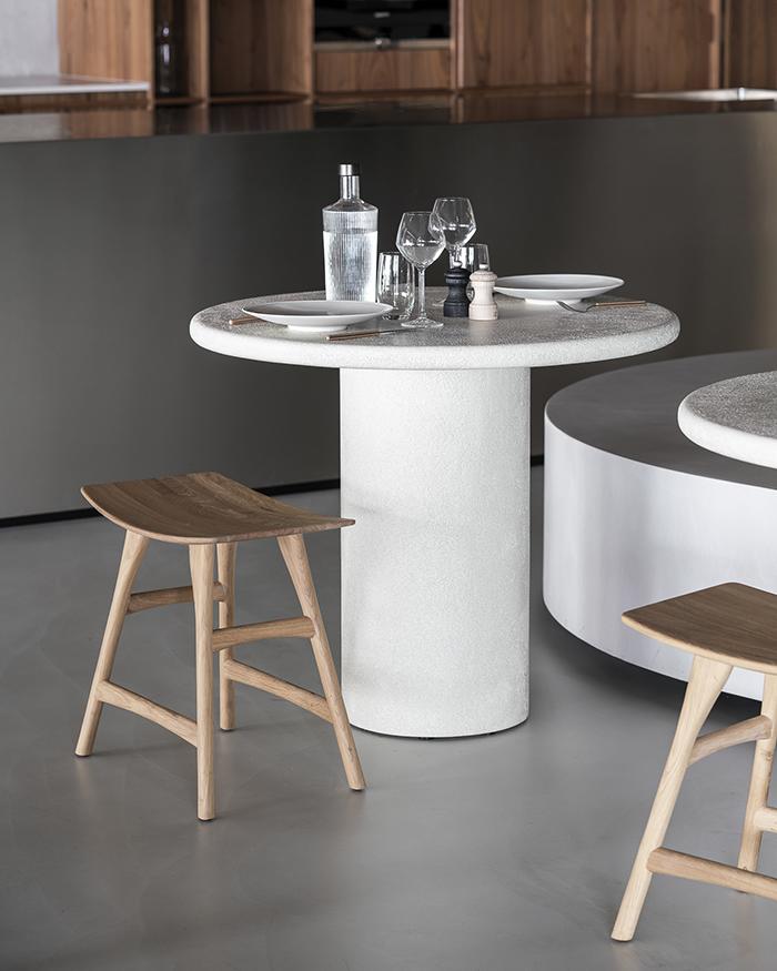 ETHNICRAFT stool OSSO H 48 cm