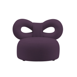 QEEBOO fauteuil rembourré en tissu RIBBON ARMCHAIR