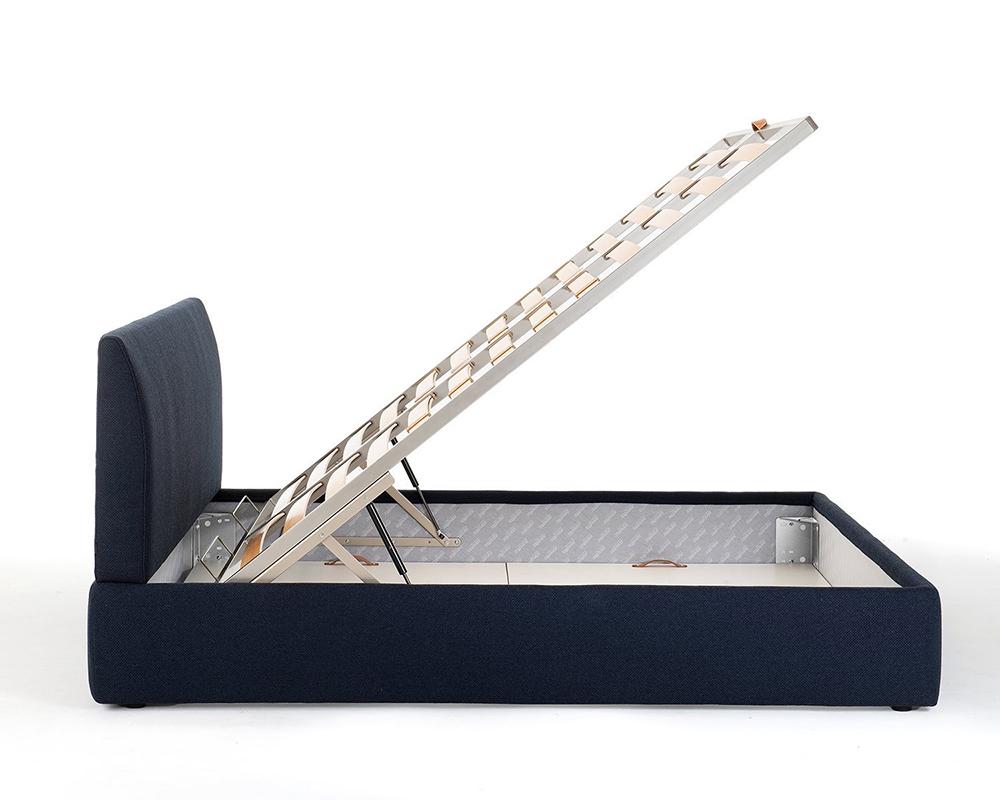 ZANOTTA double bed TALAMO BOX for a mattress size 180 x 200 cm