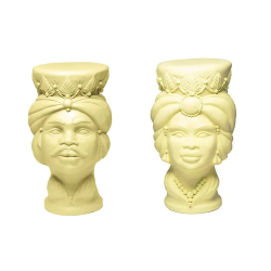 MILLESIMI set of 2 tables stools IL MORO + LA MORA