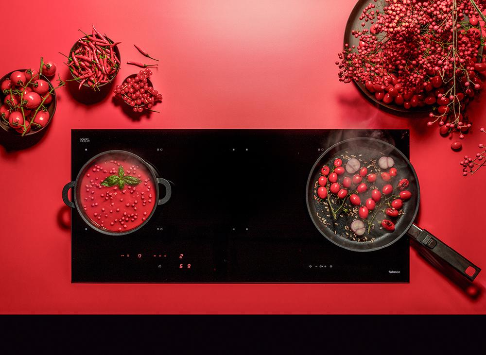 FALMEC induction hob 88 cm with Dialogue System