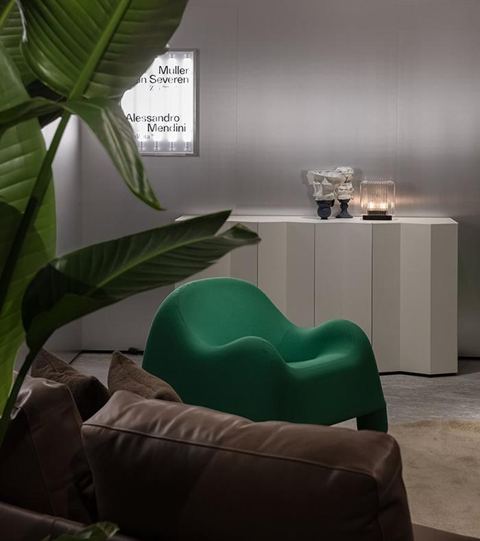 ZANOTTA fauteuil GOMMA