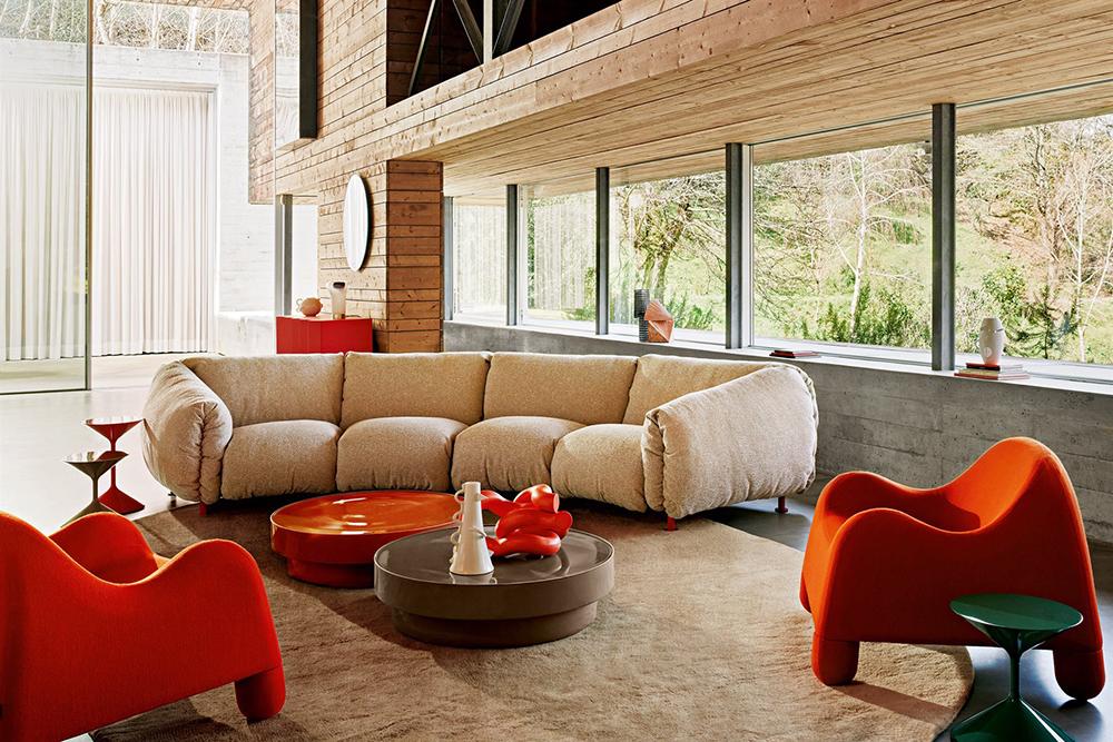 ZANOTTA fauteuil GOMMA