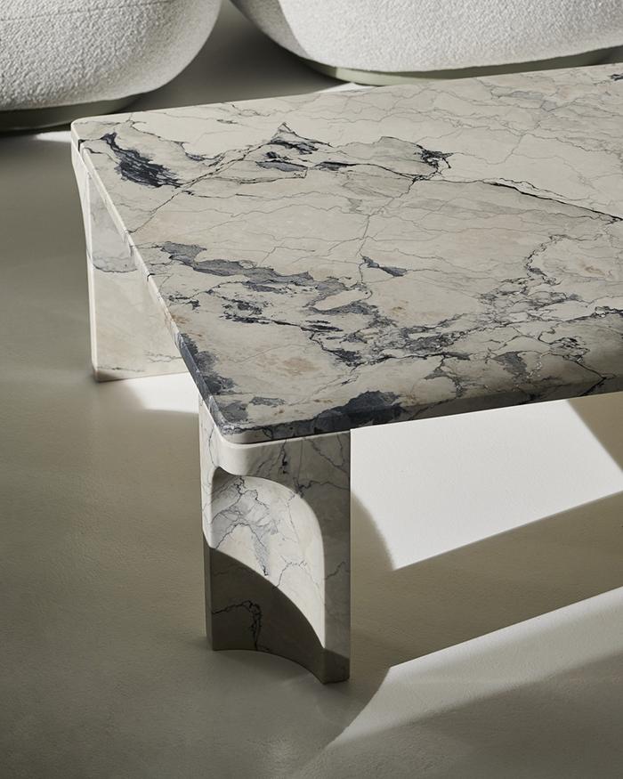 GUBI rectangular coffee table DORIC