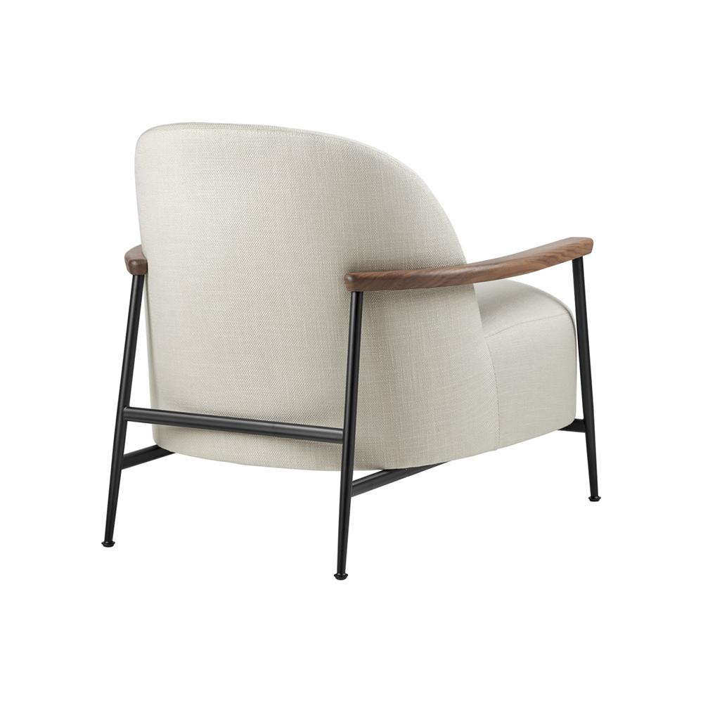 GUBI armchair with arms SEJOUR LOUNGE CHAIR
