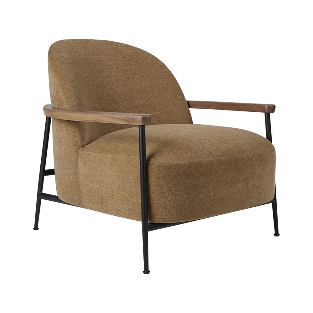 GUBI armchair with arms SEJOUR LOUNGE CHAIR