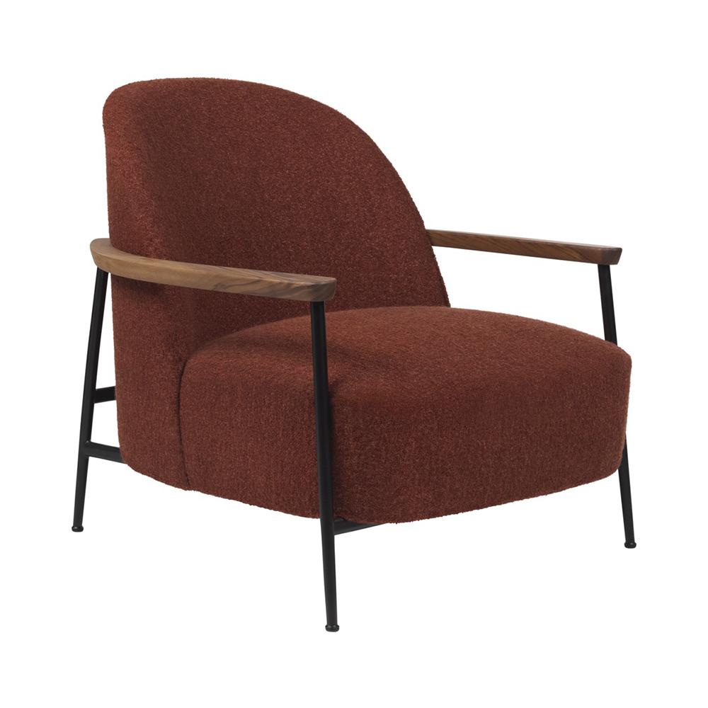 GUBI fauteuil avec accoudoirs SEJOUR LOUNGE CHAIR