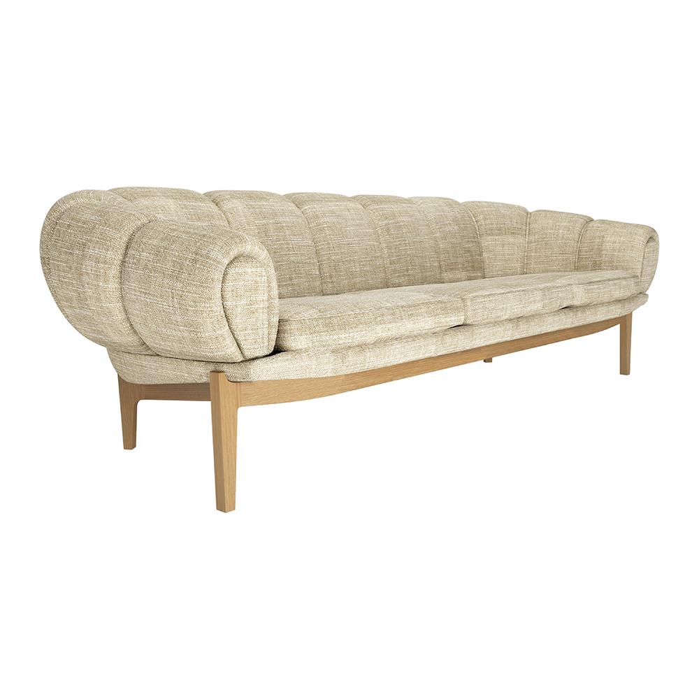 GUBI sofa CROISSANT in fabric