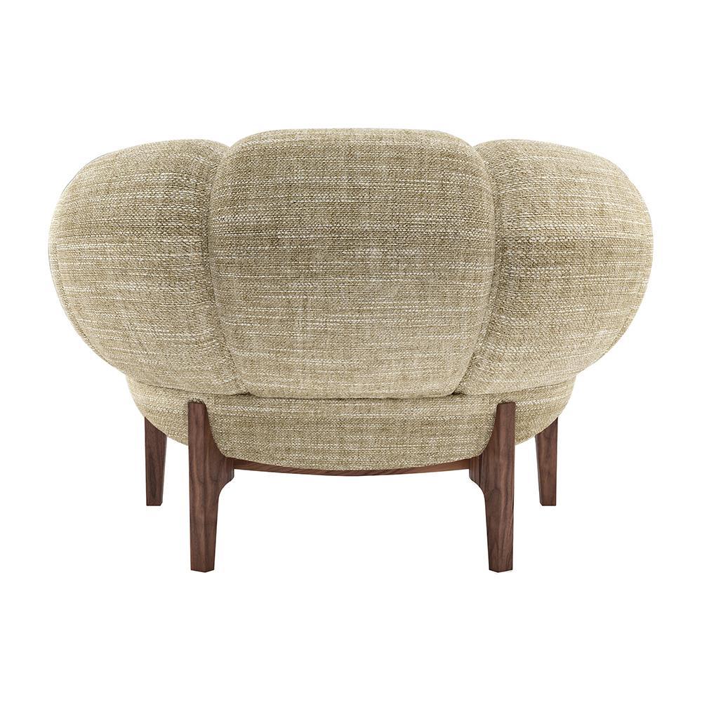 GUBI fauteuil CROISSANT en tissu