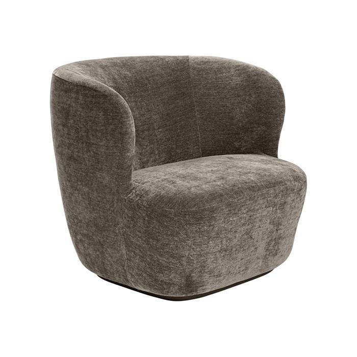 GUBI armchair STAY LARGE with black base
