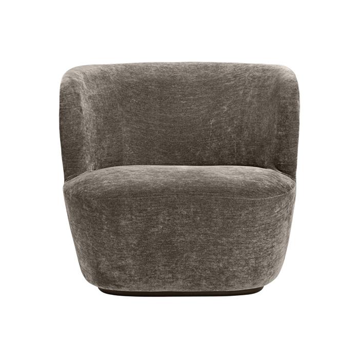 GUBI armchair STAY LARGE with black base