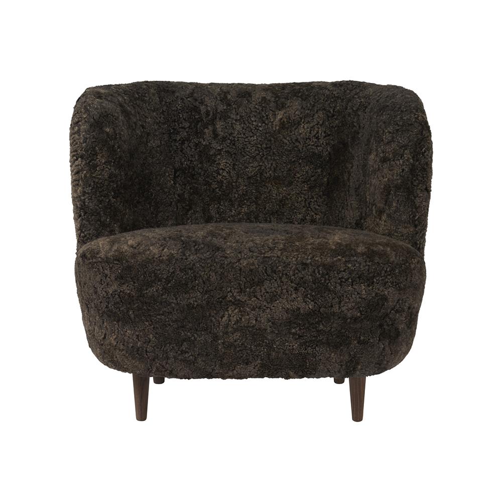 GUBI armchair STAY LARGE with wooden legs