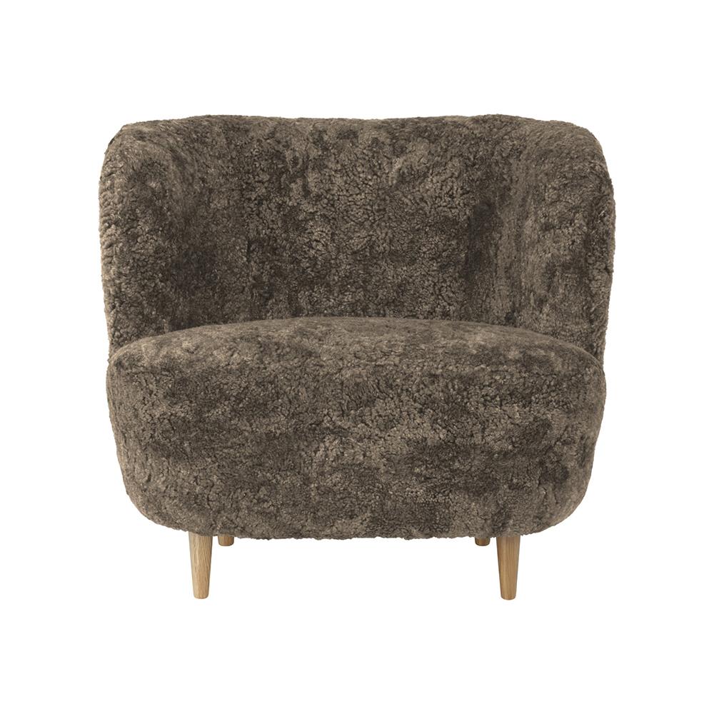 GUBI armchair STAY LARGE with wooden legs