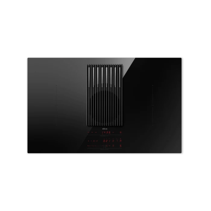 ELICA plaque à induction NIKOLATESLA LIBRA EVO avec hotte aspirante convertible en recyclage