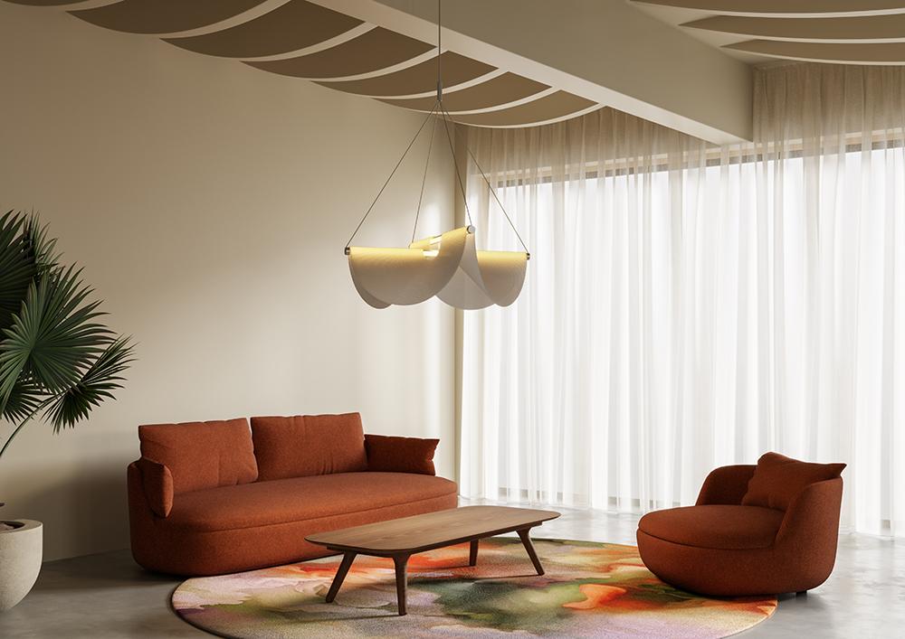 MOOOI suspension lamp DRAPE LIGHT