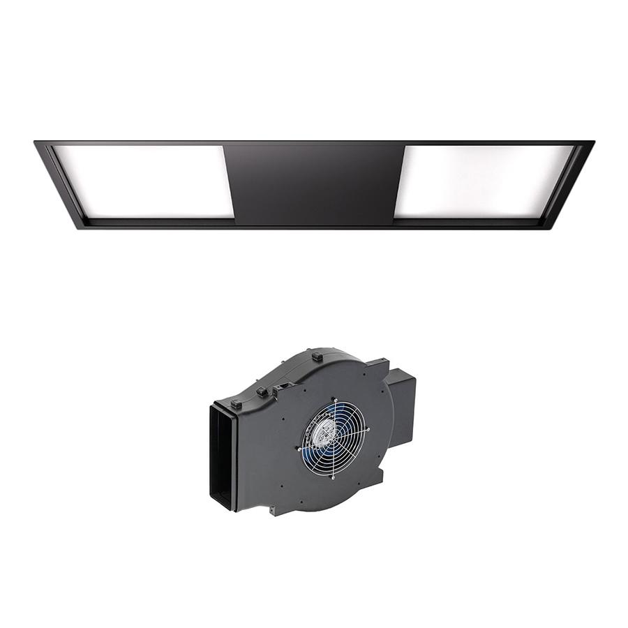 FALMEC hotte au plafond SKEMA NOIR 120 cm