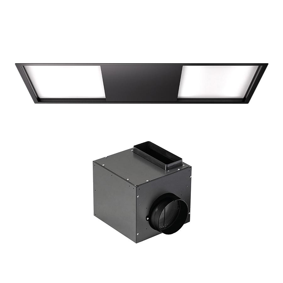 FALMEC hotte au plafond SKEMA NOIR 120 cm