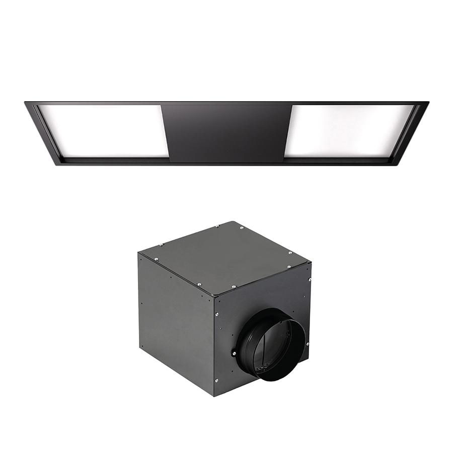 FALMEC hotte au plafond SKEMA NOIR 120 cm
