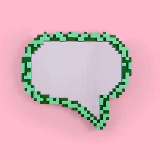 SELETTI miroir murale PIXEL MIRROR