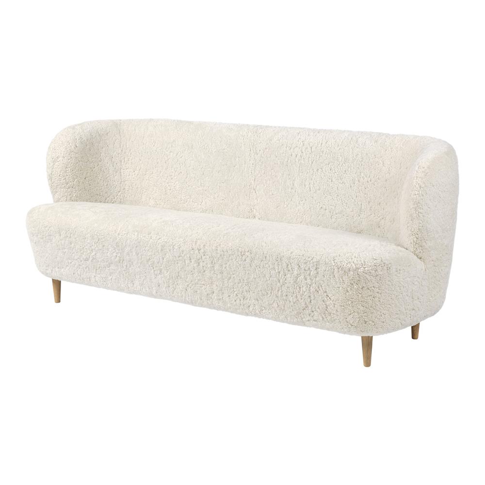 GUBI sofa STAY 190x70 cm with wooden legs