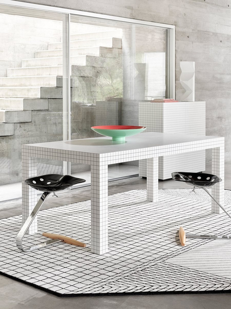 ZANOTTA tapis QUADERNA CARPET 150