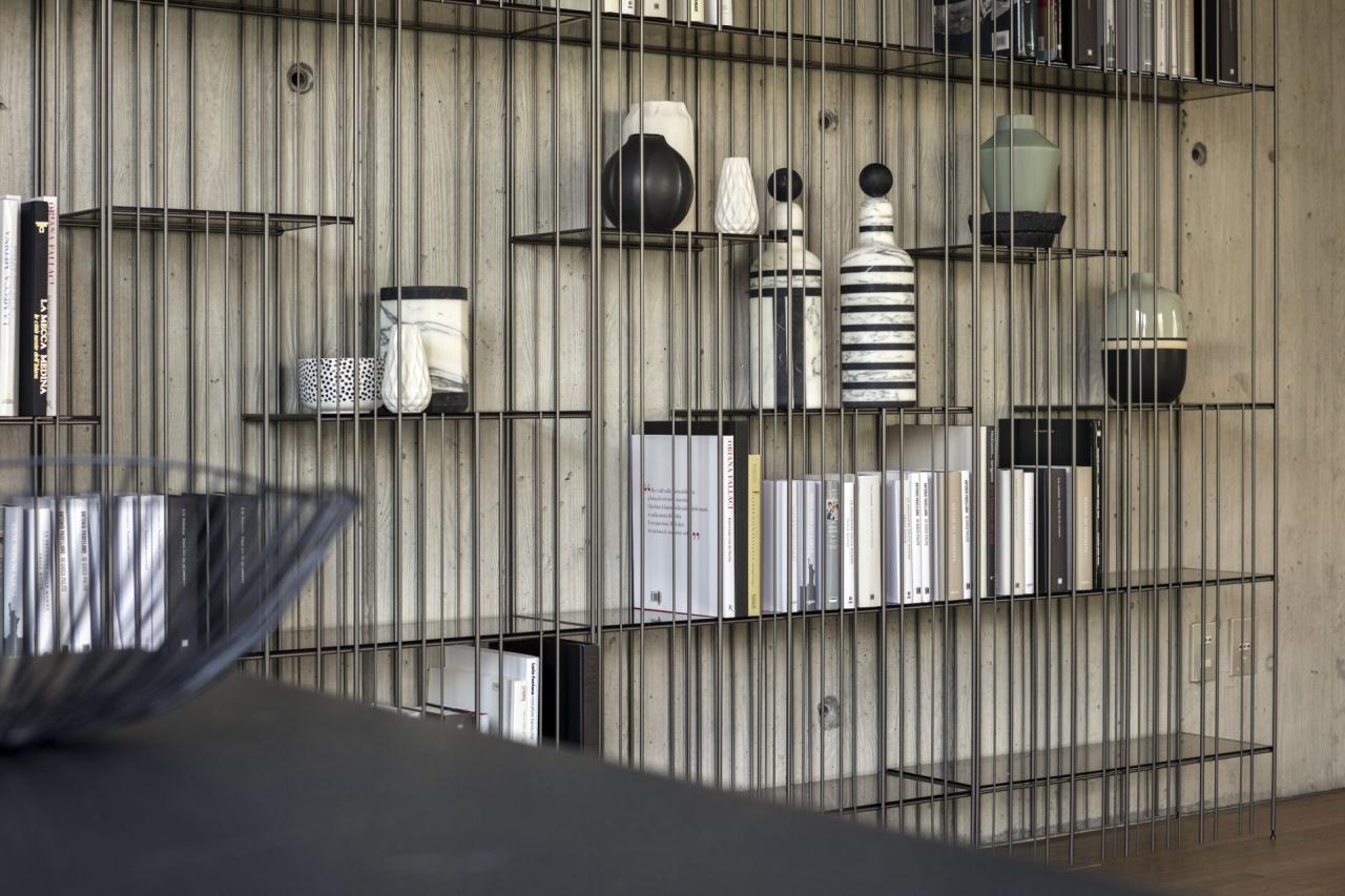 MOGG bibliothèque sur pied ou murale METRICA C