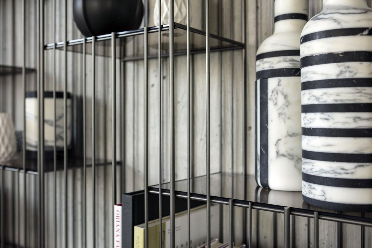 MOGG bibliothèque sur pied ou murale METRICA C