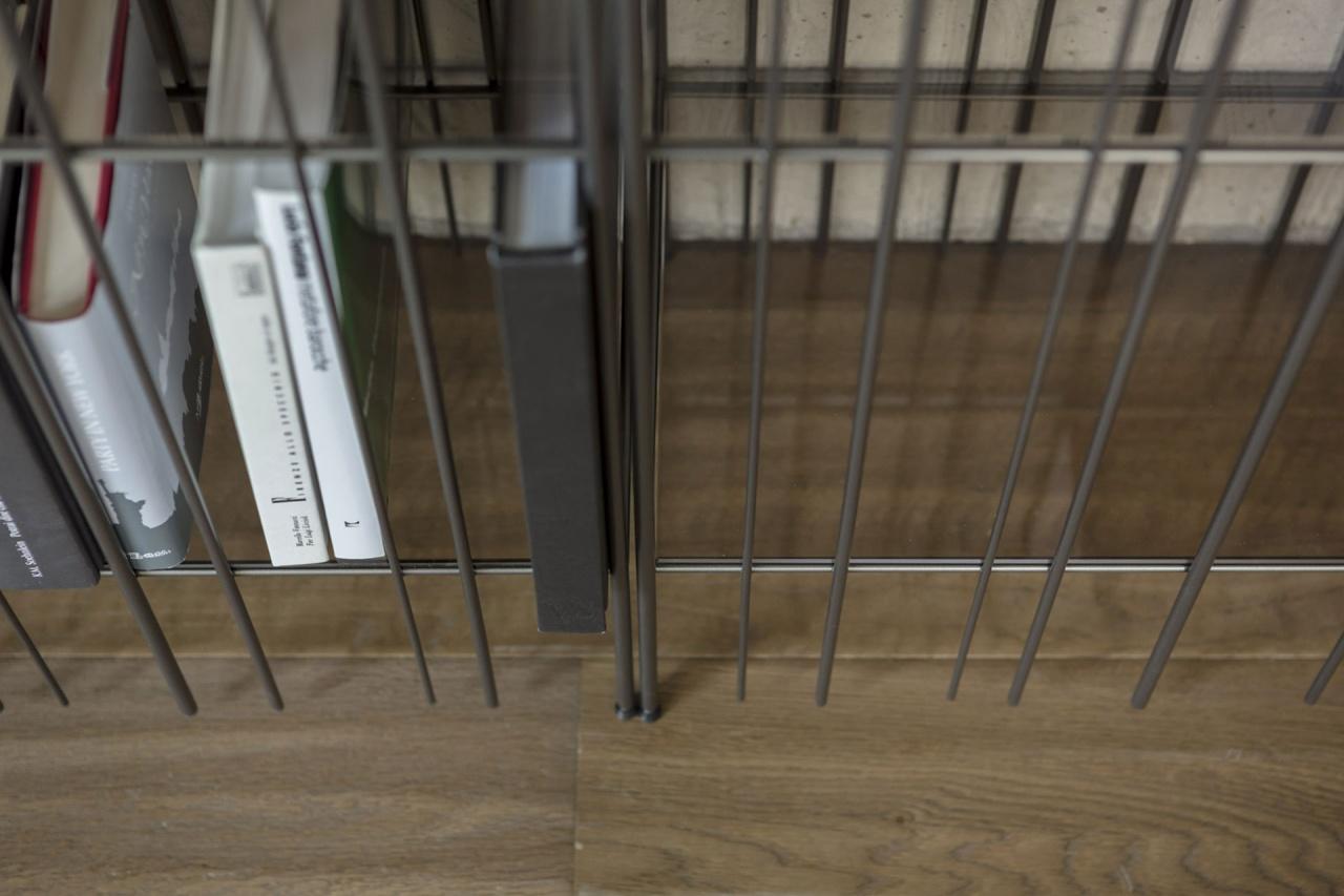 MOGG bibliothèque sur pied ou murale METRICA C