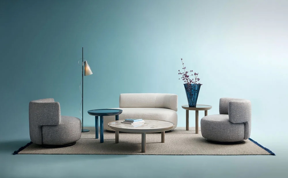 KARTELL coffee table K-TOP Ø 60 x H 50 cm