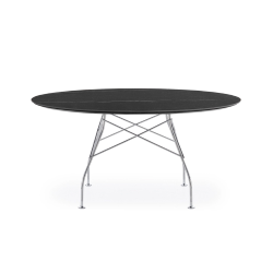 KARTELL round table GLOSSY XXL MARBLE Ø 150 cm
