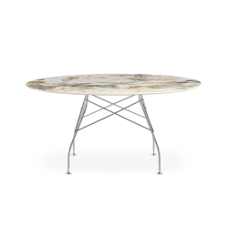 KARTELL round table GLOSSY XXL MARBLE Ø 150 cm